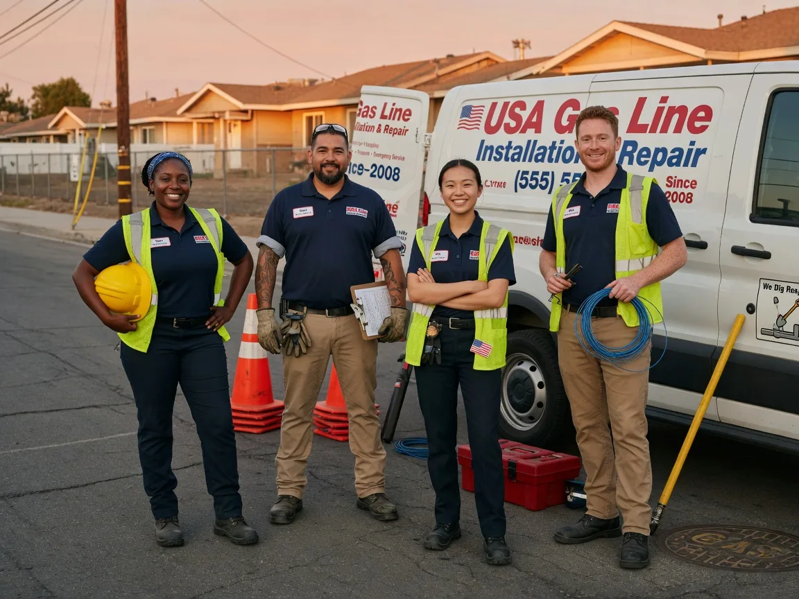 Gas Line Installation company in Annona, TX